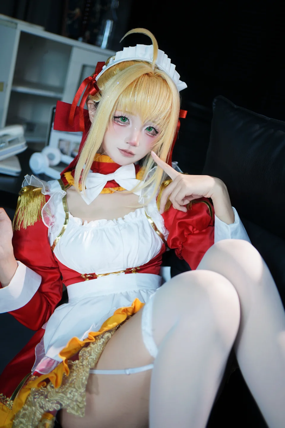 五更百鬼 - FGO：尼禄 女仆 [15P-166MB] tg@simisebaisi 【丝足阁】015.webp